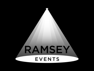 RAMSEY EVENTS  logo design by GassPoll