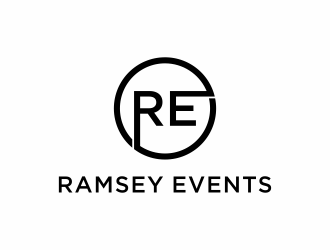 RAMSEY EVENTS  logo design by ozenkgraphic