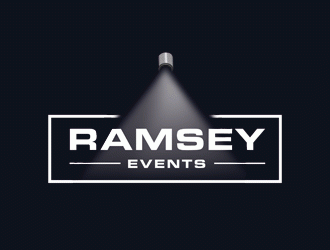 RAMSEY EVENTS  logo design by Bananalicious