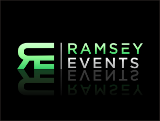 RAMSEY EVENTS  logo design by hidro