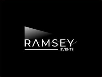 RAMSEY EVENTS  logo design by Asyraf48