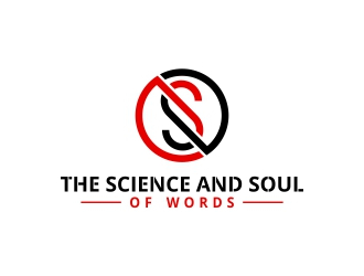 The Science and Soul of Words logo design by DMC_Studio