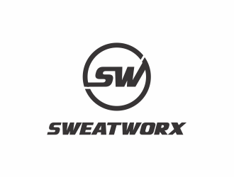 SWEATWORX  logo design by up2date
