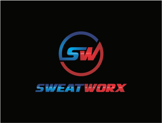 SWEATWORX  logo design by up2date
