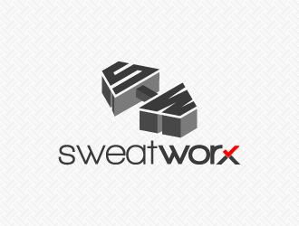 SWEATWORX  logo design by ascii