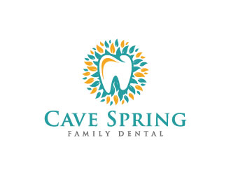 Cave Spring Family Dental logo design by CreativeKiller