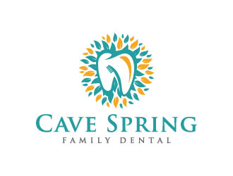 Cave Spring Family Dental logo design by CreativeKiller