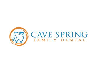 Cave Spring Family Dental logo design by desynergy