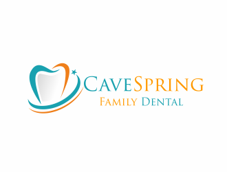 Cave Spring Family Dental logo design by serprimero