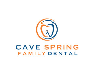 Cave Spring Family Dental logo design by Conception