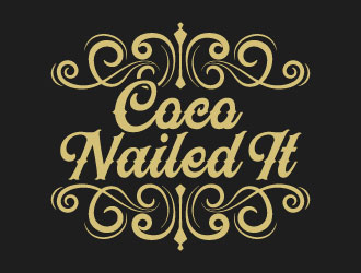 Coco Nailed It logo design by Suvendu