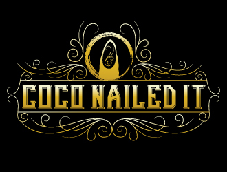 Coco Nailed It logo design by LucidSketch