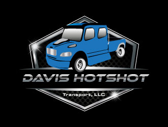 DaviS HotShot Transport LLC logo design by bayudesain88