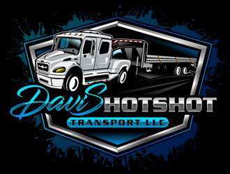 DaviS HotShot Transport LLC logo design by DreamLogoDesign