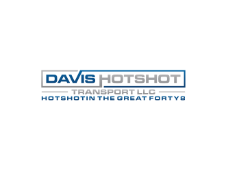 DaviS HotShot Transport LLC logo design by muda_belia