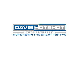DaviS HotShot Transport LLC logo design by muda_belia