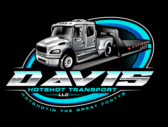 DaviS HotShot Transport LLC logo design by Suvendu