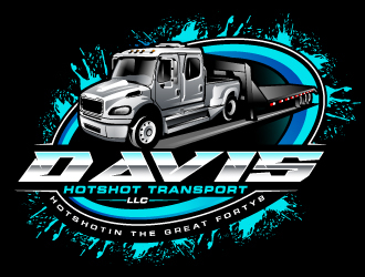 DaviS HotShot Transport LLC logo design by Suvendu