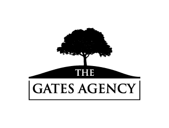 The Gates Agency logo design by logogeek