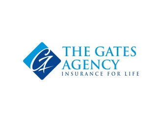 The Gates Agency logo design by cikiyunn