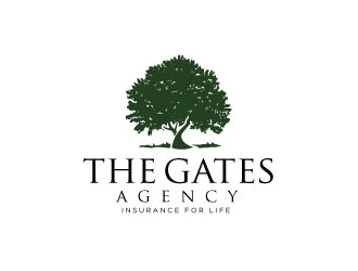 The Gates Agency logo design by desynergy