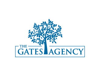 The Gates Agency logo design by logogeek
