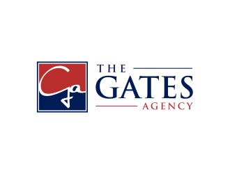 The Gates Agency logo design by GassPoll