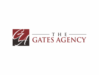 The Gates Agency logo design by afra_art