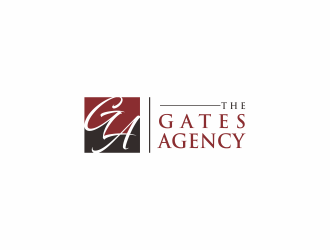 The Gates Agency logo design by afra_art