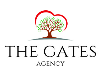 The Gates Agency logo design by jetzu
