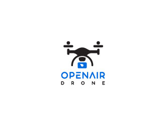 OpenAir Drone logo design by aryamaity