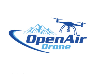 OpenAir Drone logo design by ElonStark