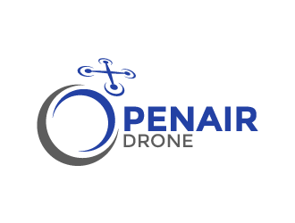 OpenAir Drone logo design by czars