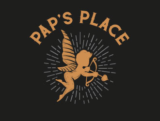 Pap’s Place  logo design by aryamaity