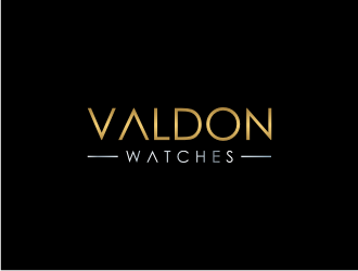 Valdon Watches logo design by sodimejo