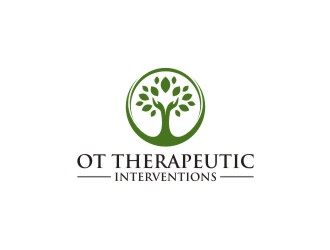 OT Therapeutic Interventions logo design by bombers