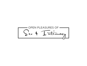 Open pleasures of Sex & Intimacy  logo design by pel4ngi