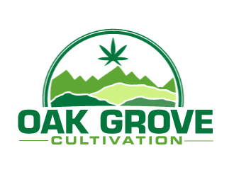 Oak Grove Cultivation (OGC) logo design by ElonStark