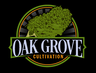 Oak Grove Cultivation (OGC) logo design by ElonStark