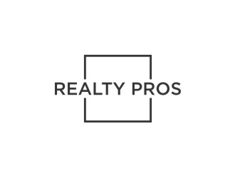 REALTY PROS logo design by bombers