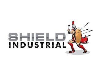 Shield Industrial logo design by rizuki