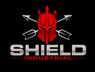 Shield Industrial logo design by ElonStark