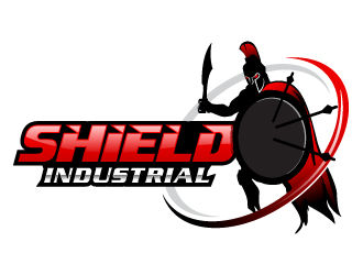 Shield Industrial logo design by uttam
