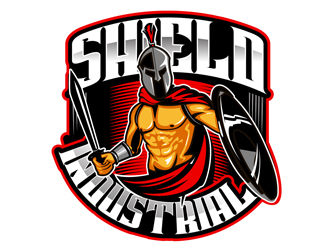 Shield Industrial logo design by DreamLogoDesign