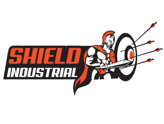 Shield Industrial logo design by Suvendu