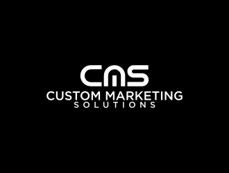Custom Marketing Solutions logo design by changcut