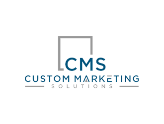 Custom Marketing Solutions logo design by jancok