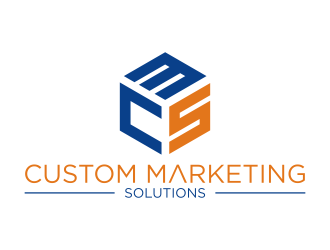 Custom Marketing Solutions logo design by qqdesigns