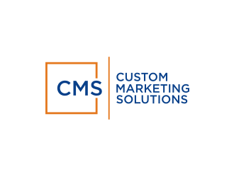 Custom Marketing Solutions logo design by muda_belia