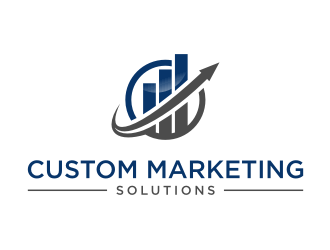 Custom Marketing Solutions logo design by larasati